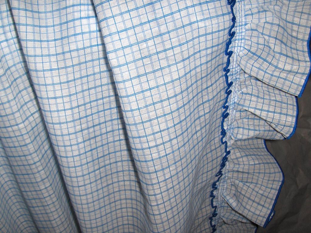 Rideau bonne femme en diolen neuf. Larg 95 cm., Enlèvement ou Envoi, Neuf
