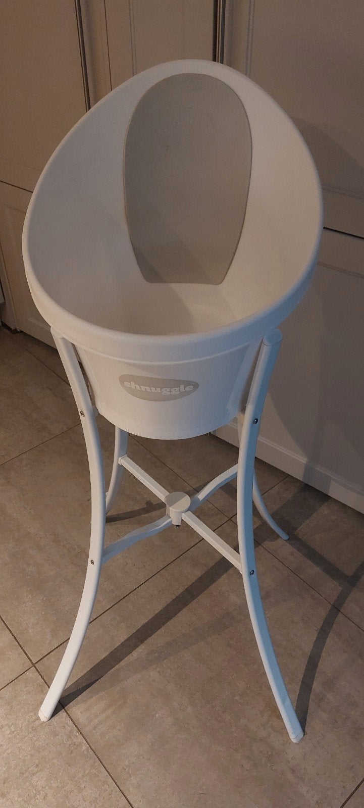 Schnuggle babybad met staander, Ophalen