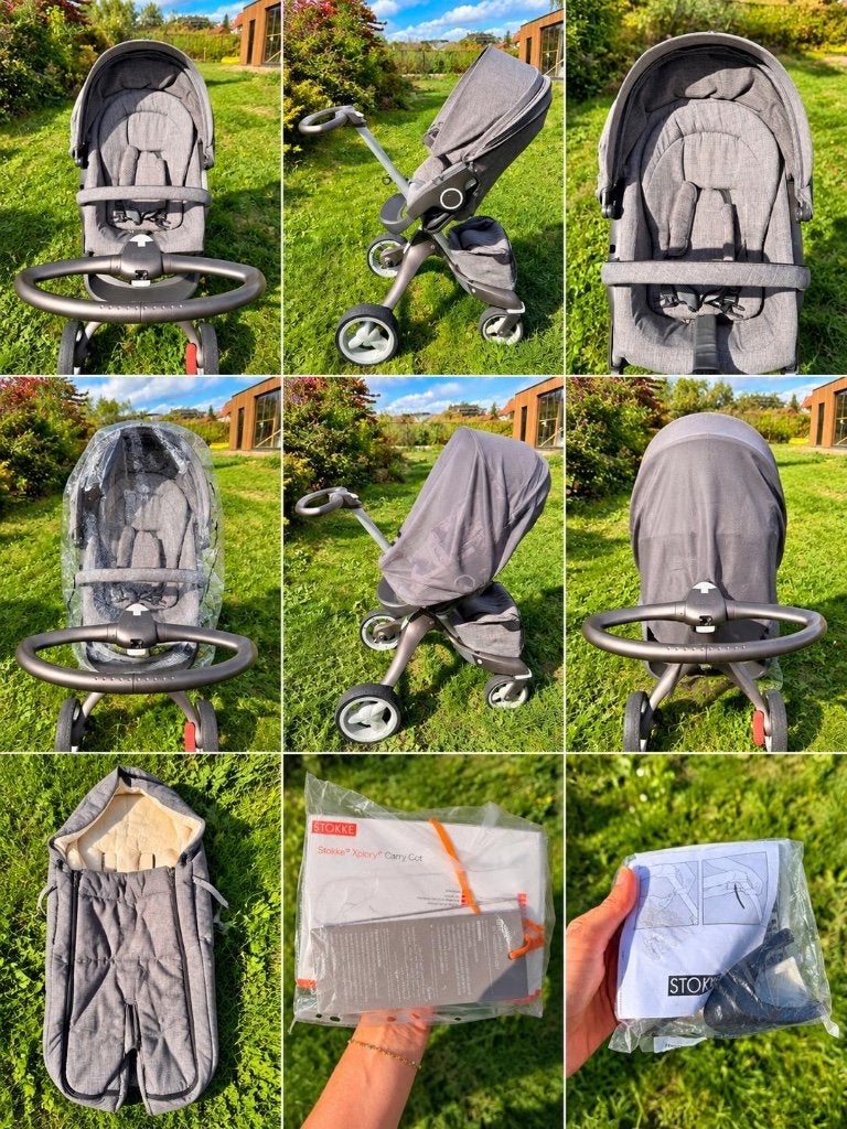 Stokke Xplory, Kinderen en Baby's, Gebruikt, Combiwagen, Met reiswieg, Ophalen