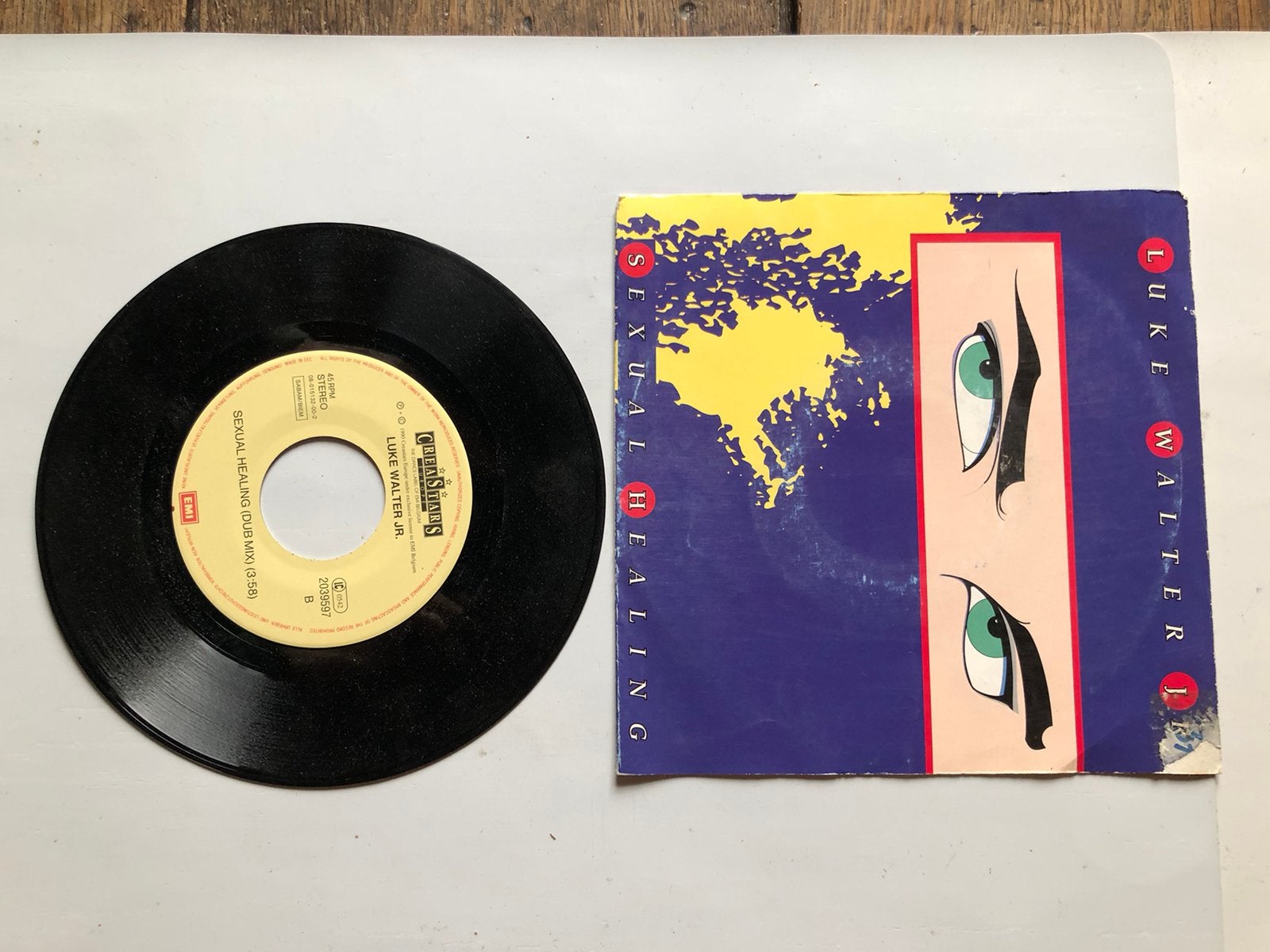 Luke Walter JR: sexual healing ( belpop; 1990), Verzenden, Gebruikt