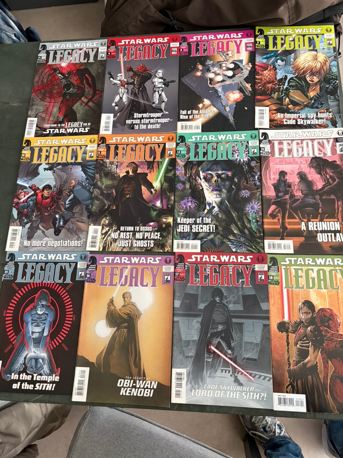Star Wars Legacy Incomplete collectie, Plusieurs comics, Enlèvement, Comme neuf, Amérique