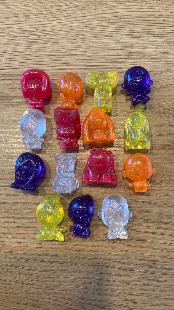 15 gogos gogo’s à paillettes transparentes (2HC), Enlèvement ou Envoi, Comme neuf