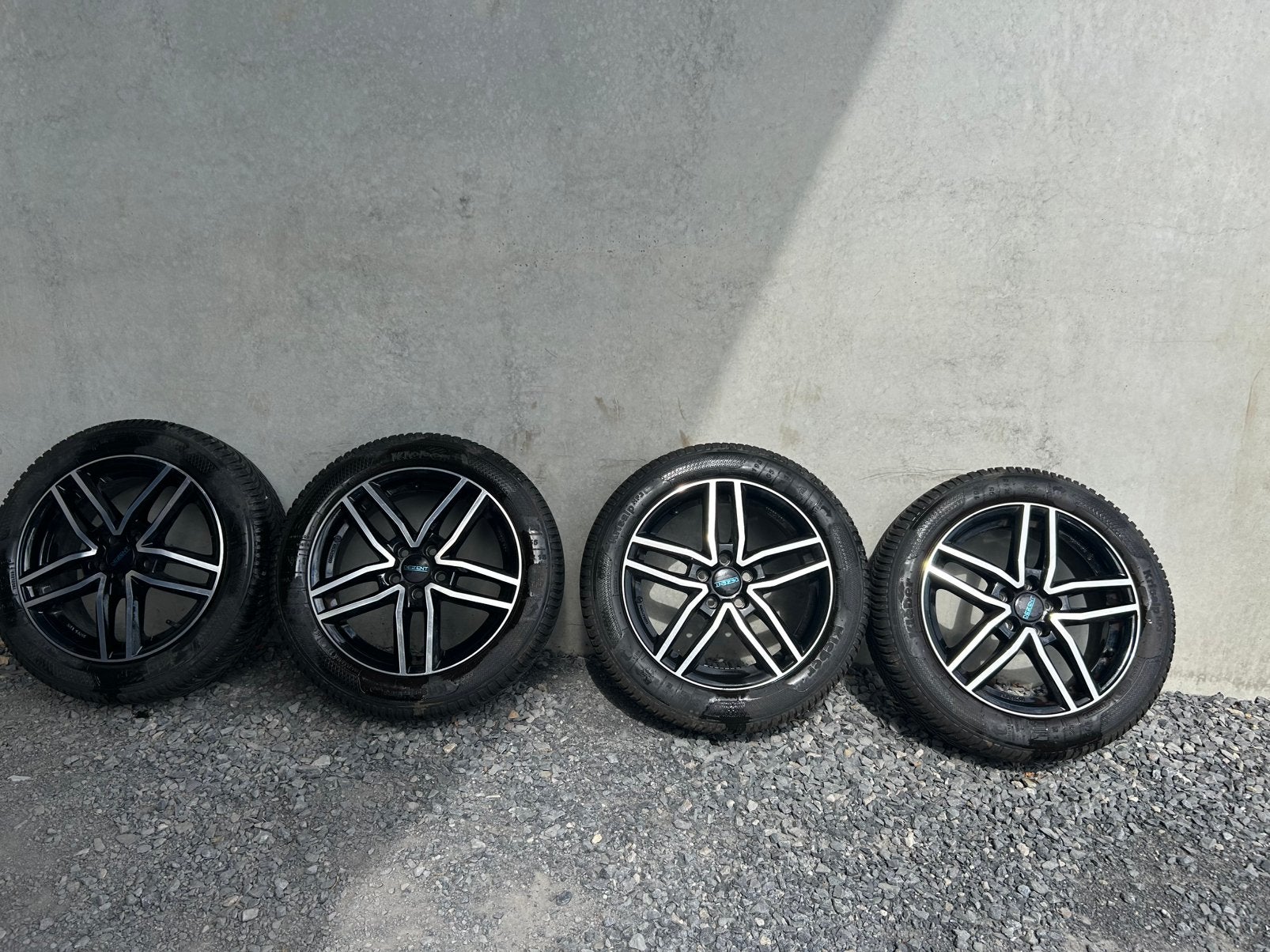 AluvelgenSET DEZENT oa VW Polo/ 195-55 R16 ET40, Auto-onderdelen, Ophalen, 16 inch, Banden en Velgen, Nieuw