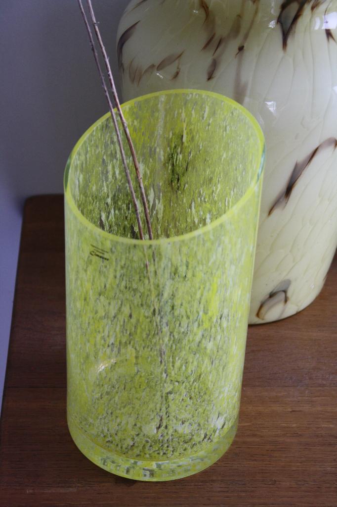 Vase jaune Cimaver, Huis en Inrichting, Woonaccessoires | Vazen, Ophalen, Gebruikt, Geel