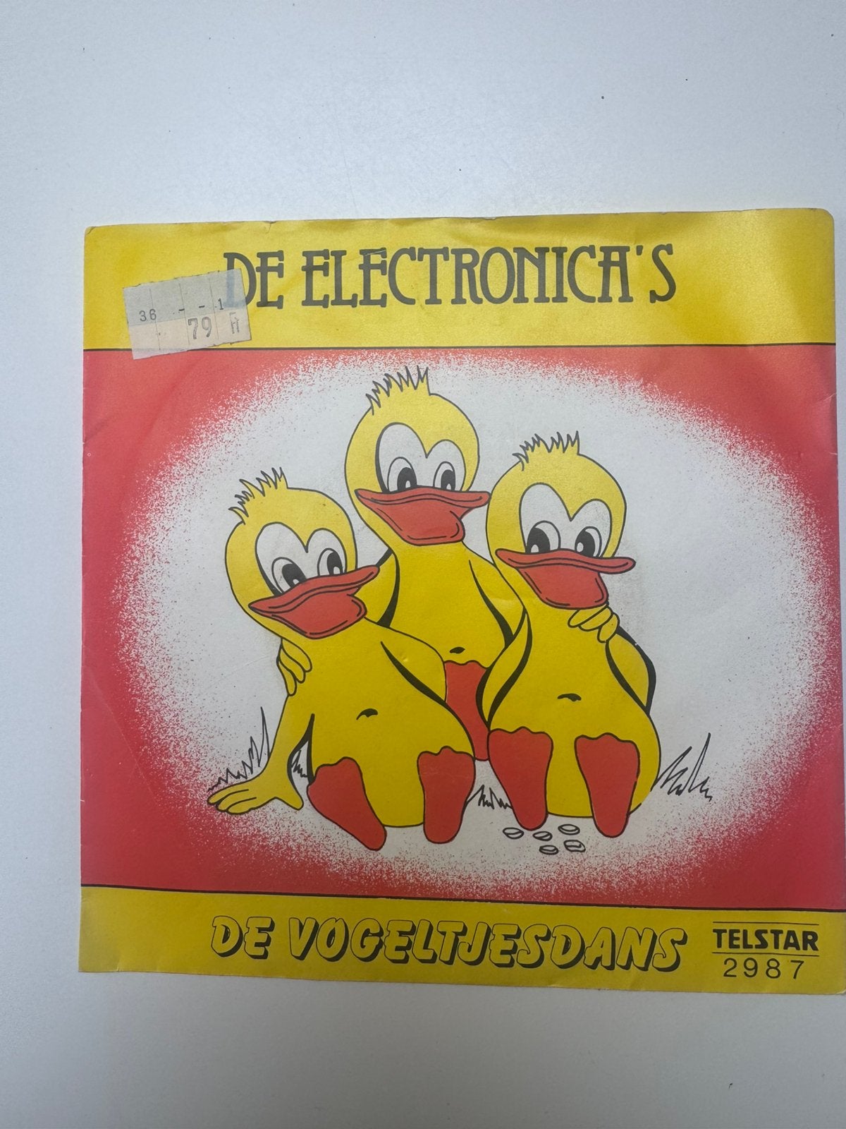 vinyl single "De Vogeltjesdans" van De Electronica's, Enlèvement, Utilisé, En néerlandais