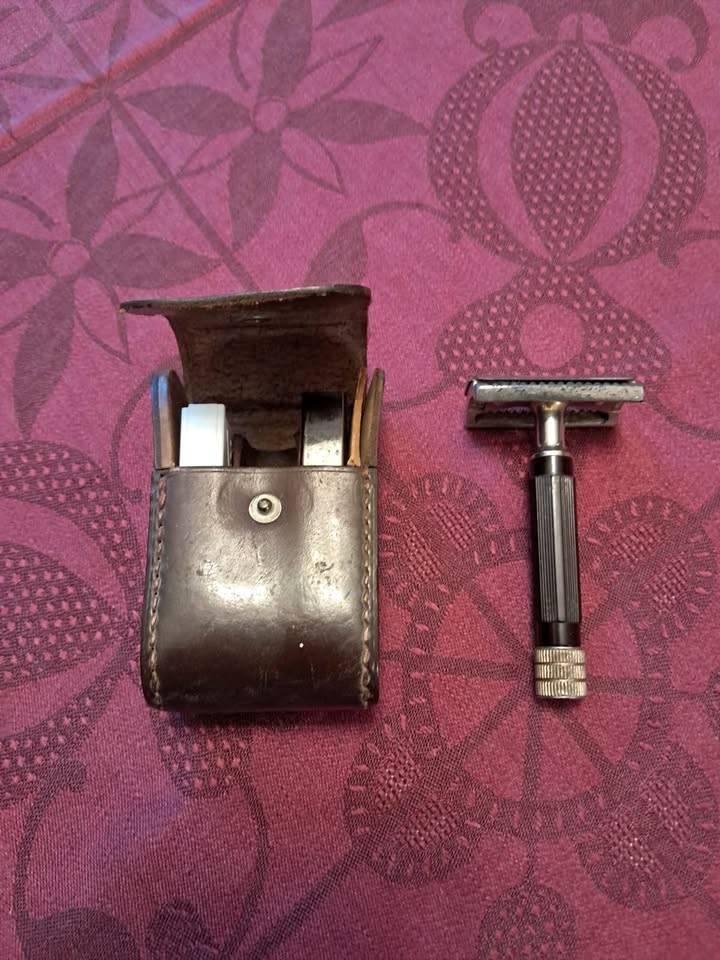 Aiguiseur de lames vintage ALLEGRO Modèle L – set complet, Enlèvement ou Envoi