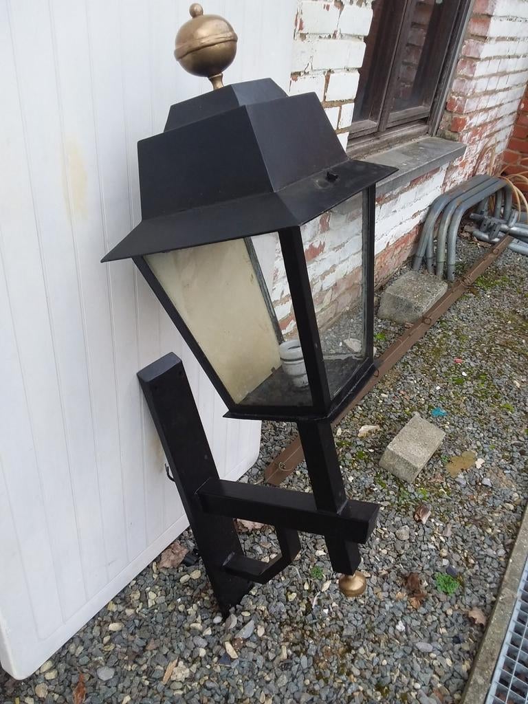 Lantaarn., Ophalen, Glas