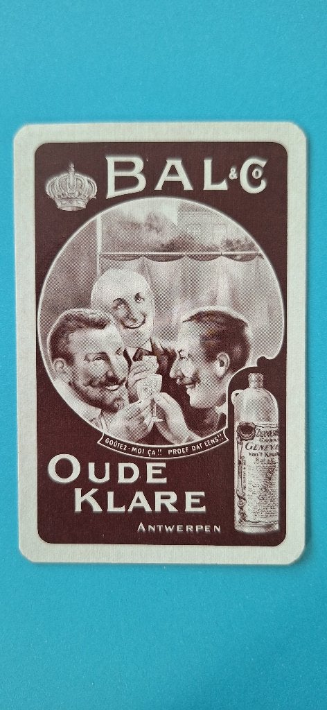 Distillerie de cartes à jouer, distillerie Bal & Co_Anvers_6, Enlèvement ou Envoi, Utilisé, Joker(s)