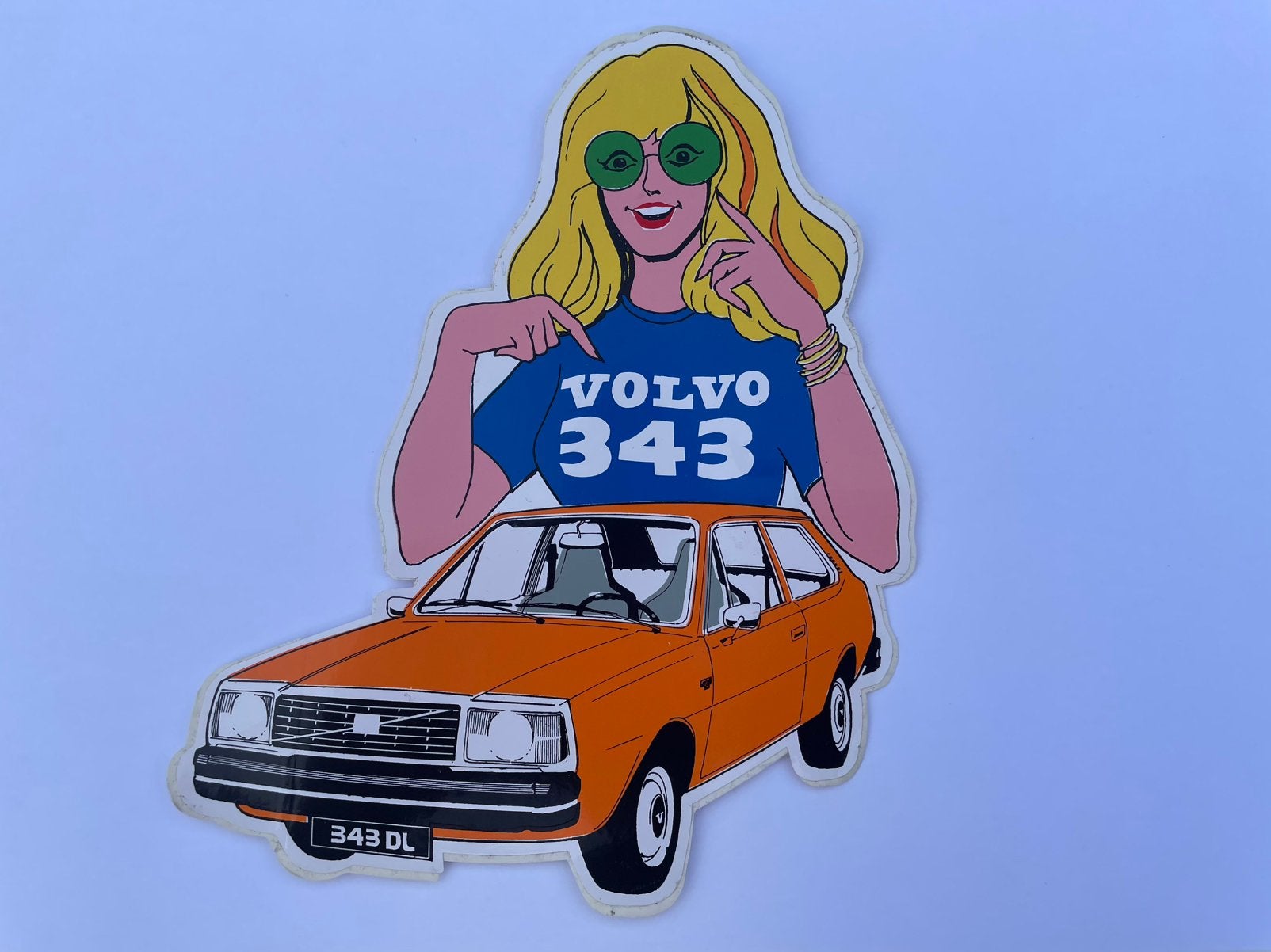 Volvo 343 sticker, Ophalen of Verzenden