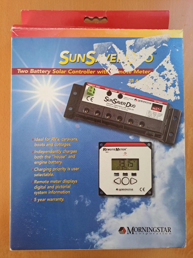 Régulateur panneau solaire Morningstar SSD-25RM, Enlèvement ou Envoi, Comme neuf, Autres types