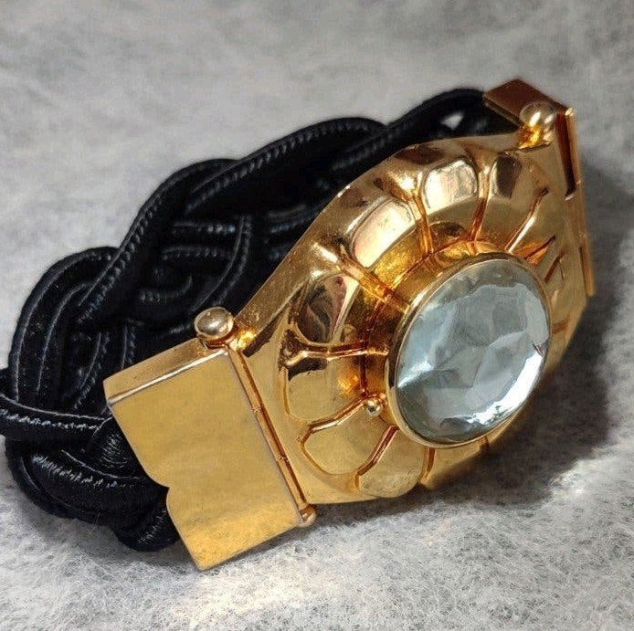 bracelet Yves Saint Laurent, Enlèvement ou Envoi, Bracelet, Doré