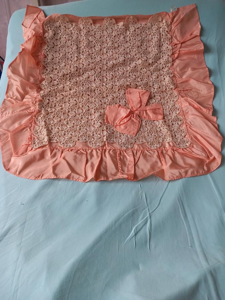 Beddensprei voor in de babyauto Vintage, Ophalen of Verzenden