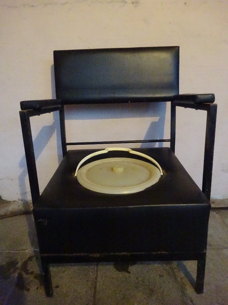 toiletstoel, Ophalen, Gebruikt