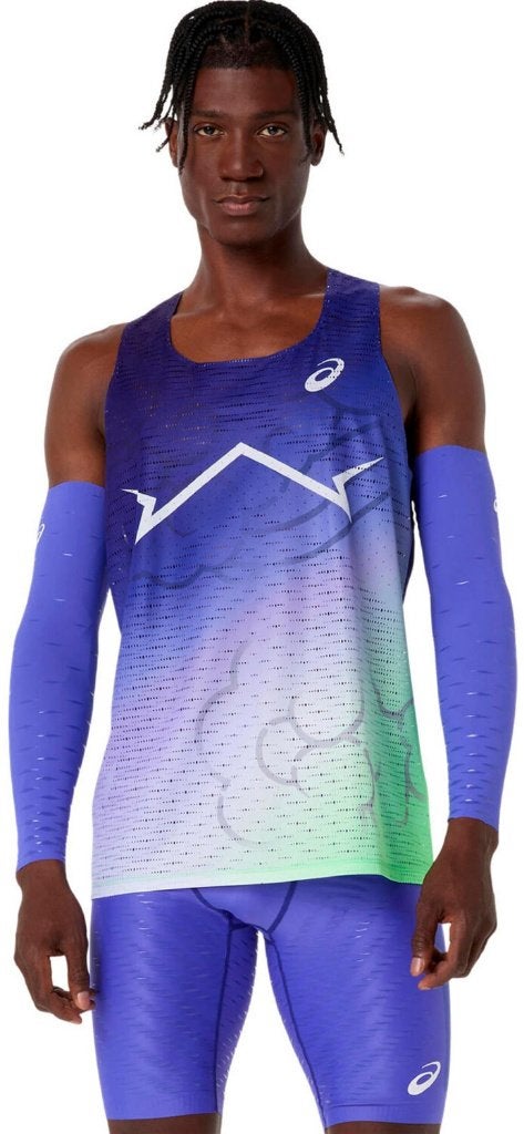 ASICS MetaSpeed tanktop met singlet, Sport en Fitness, Loopsport en Atletiek, Nieuw, Ophalen of Verzenden, Kleding, Hardlopen