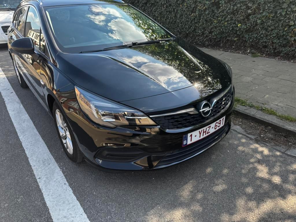 Opel astra sports tourer, Auto's, Voorwielaandrijving, Zwart, Leder, 5 deurs
