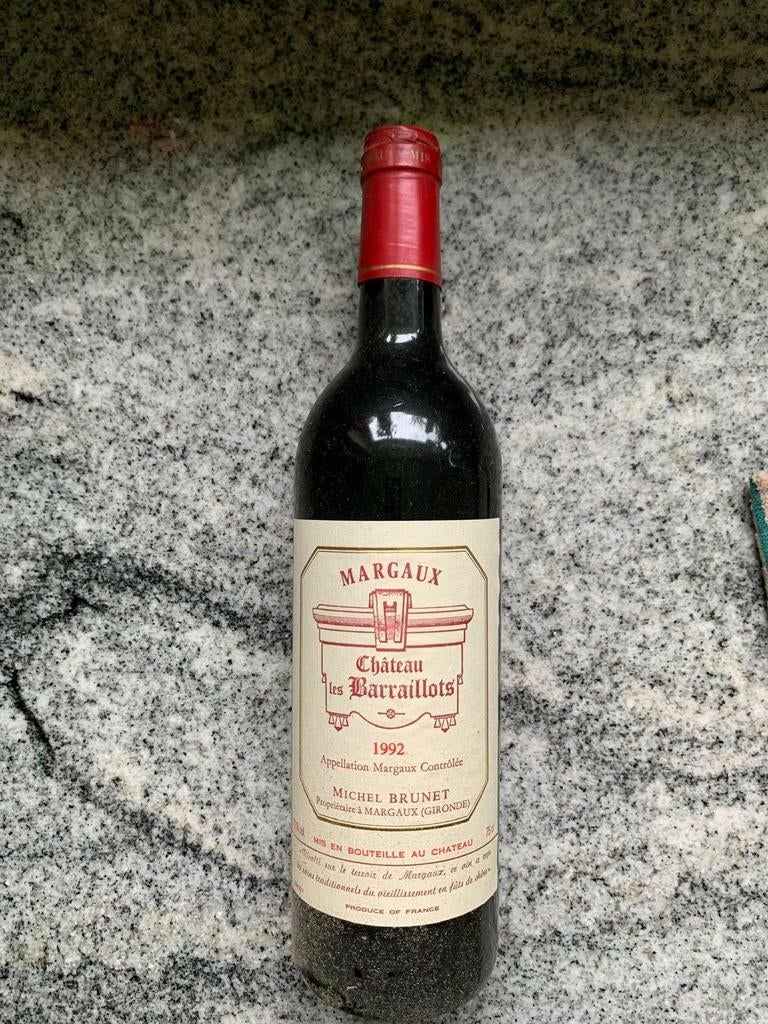 Margaux Chateau les Barraillots 1992, Verzamelen, Ophalen