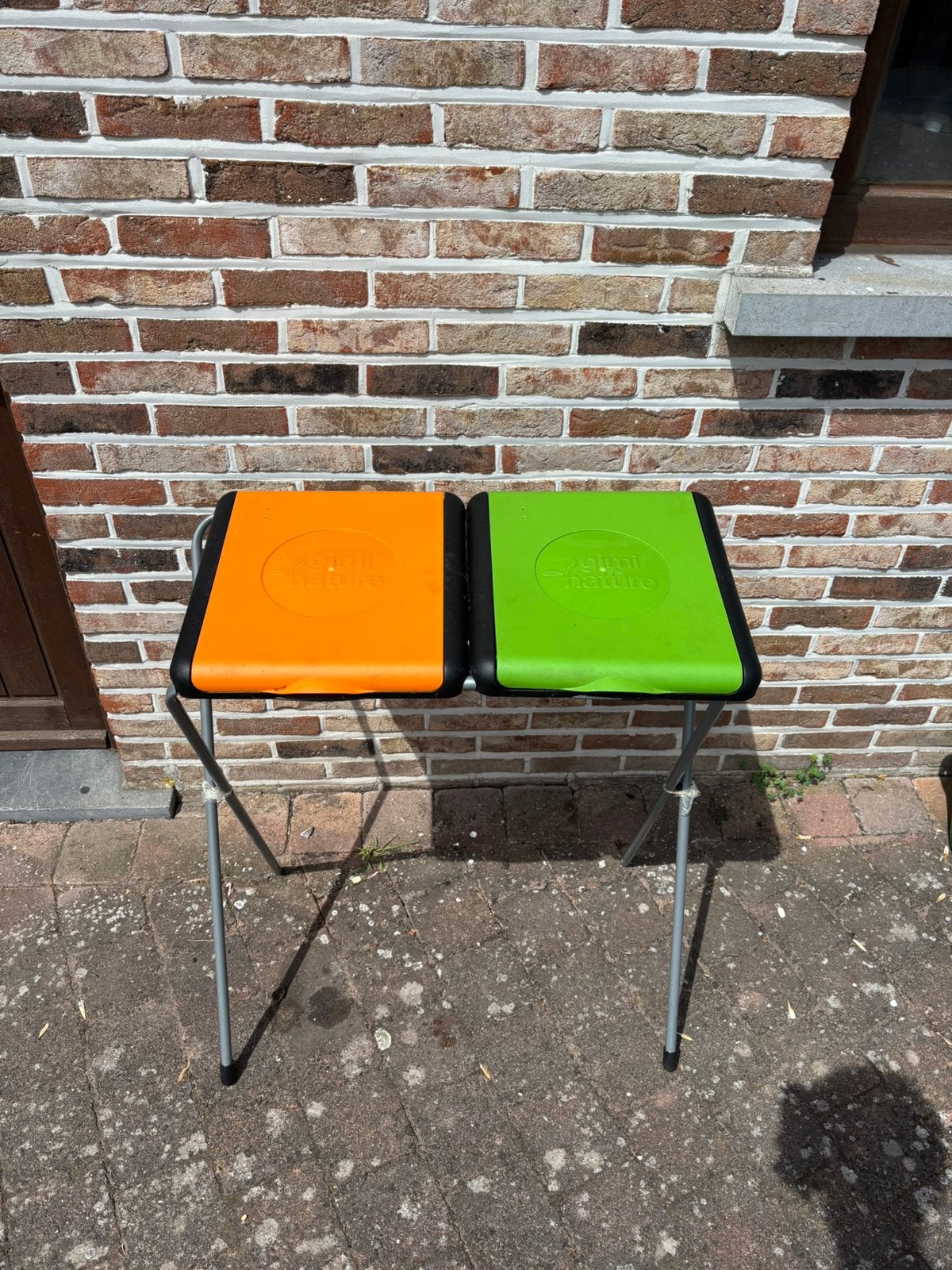 Vuilbak buiten, Huis en Inrichting, Woonaccessoires | Prullenbakken, Ophalen, Gebruikt