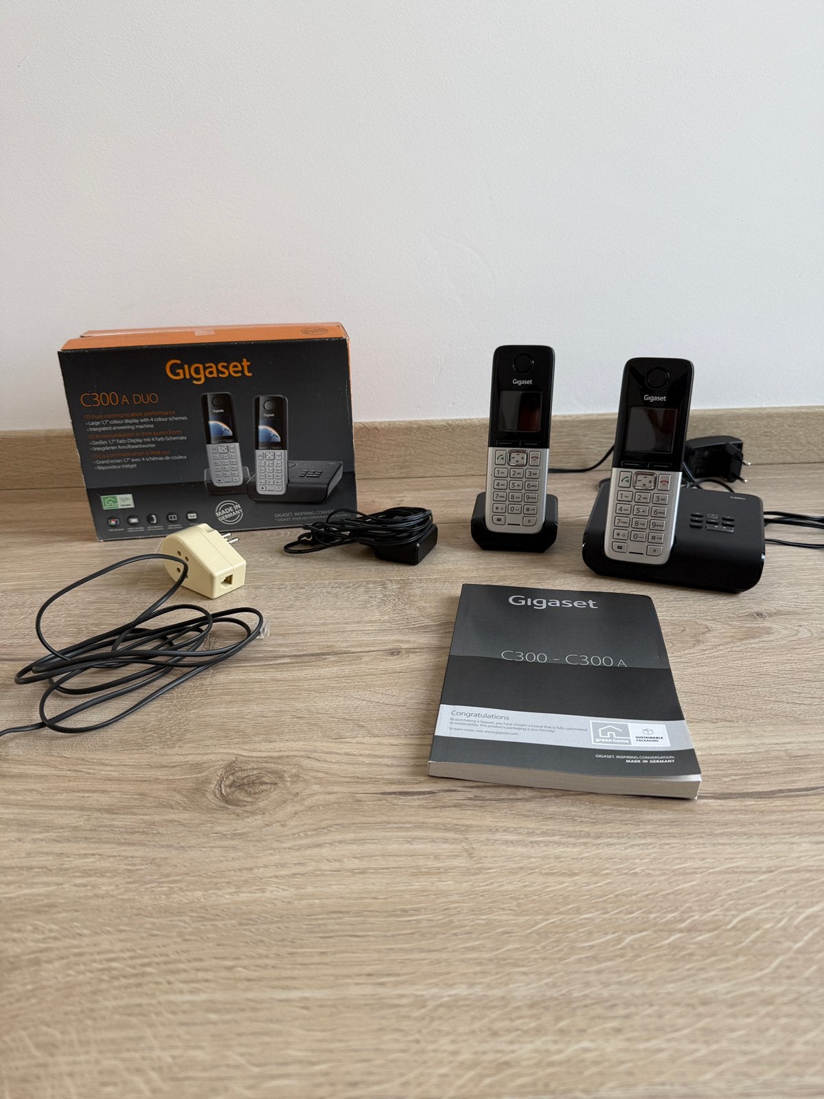 Gigaset C300A Duo in heel goede staat, Ophalen of Verzenden, Gebruikt, 2 handsets