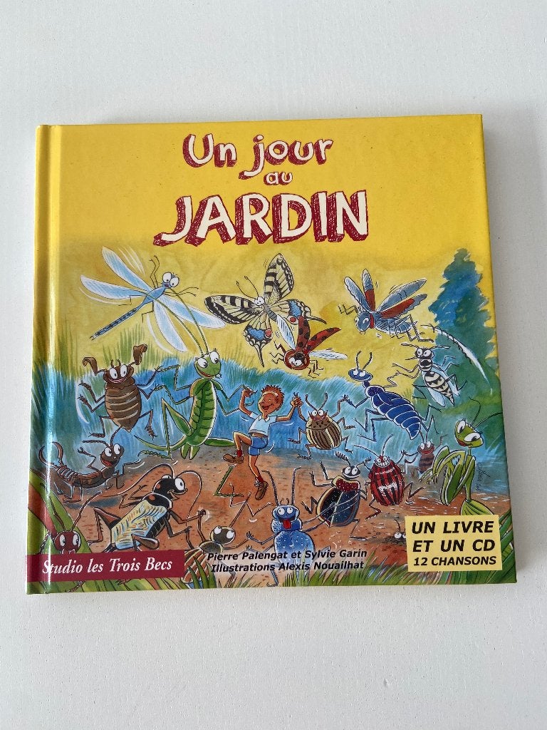 Livre CD Un jour au jardin, CD & DVD, Enlèvement ou Envoi, Comme neuf, Autres genres, Autres types