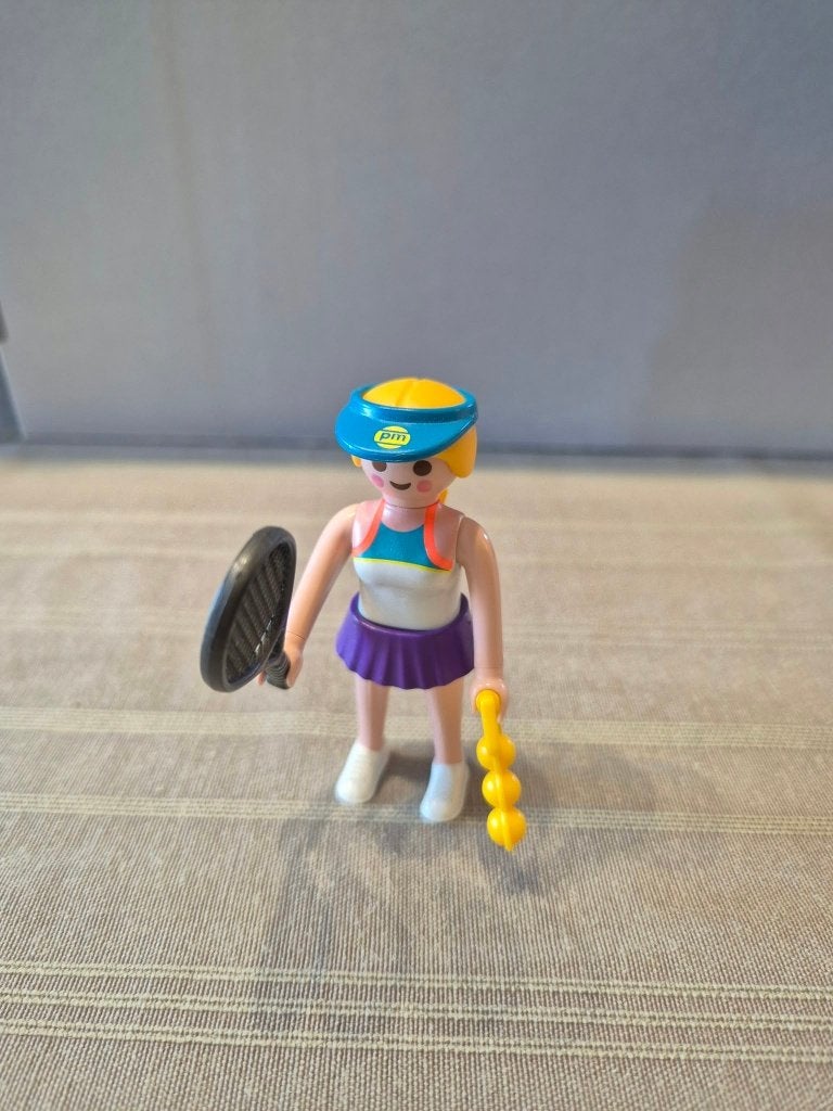 Playmobil 70160 : tenniswoman, Enfants & Bébés, Enlèvement ou Envoi, Comme neuf, Kit complet, Sports & action