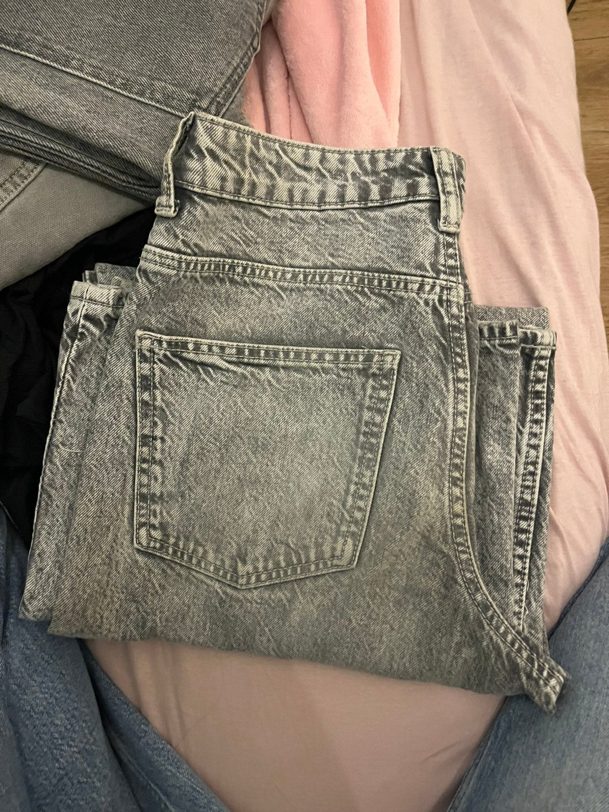 Grijze baggy broek, Ophalen, Zo goed als nieuw