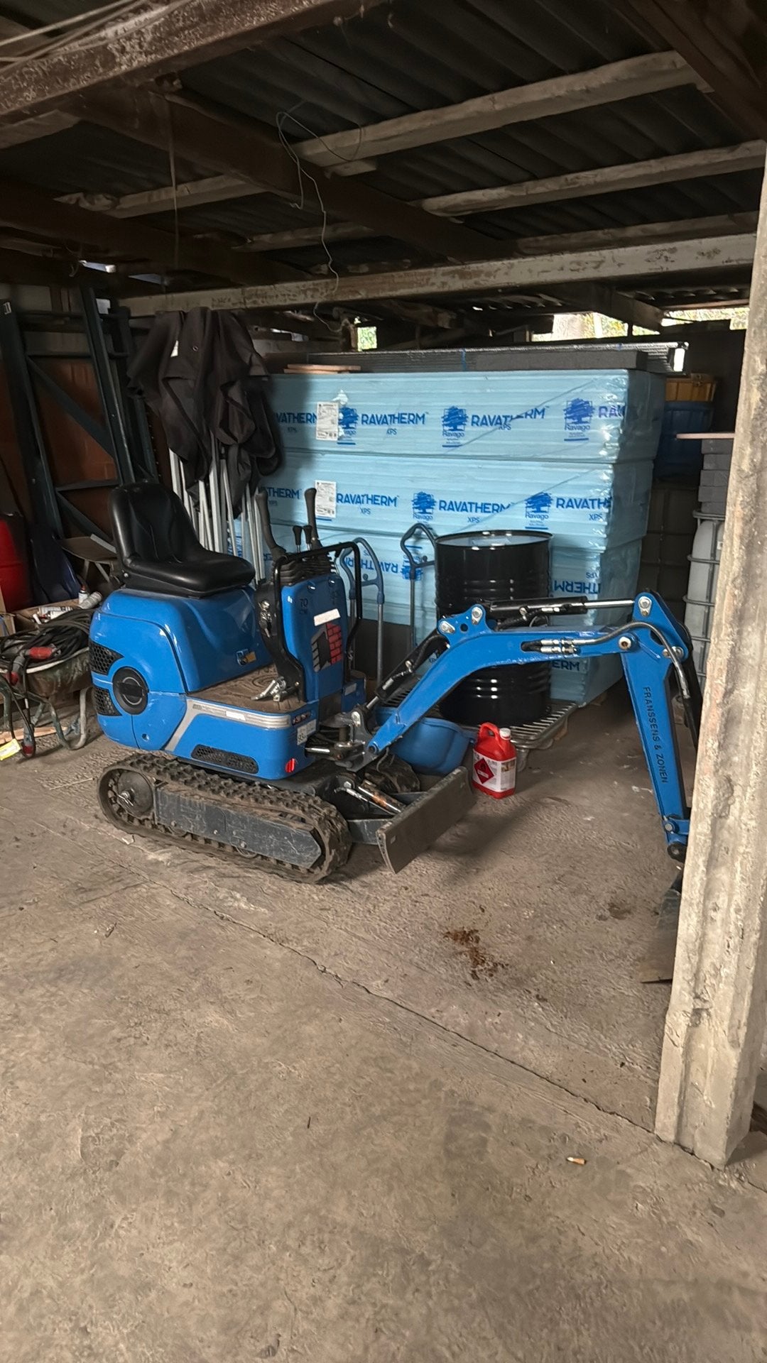 Minigraver kubota motor, Articles professionnels, Enlèvement, Excavatrice