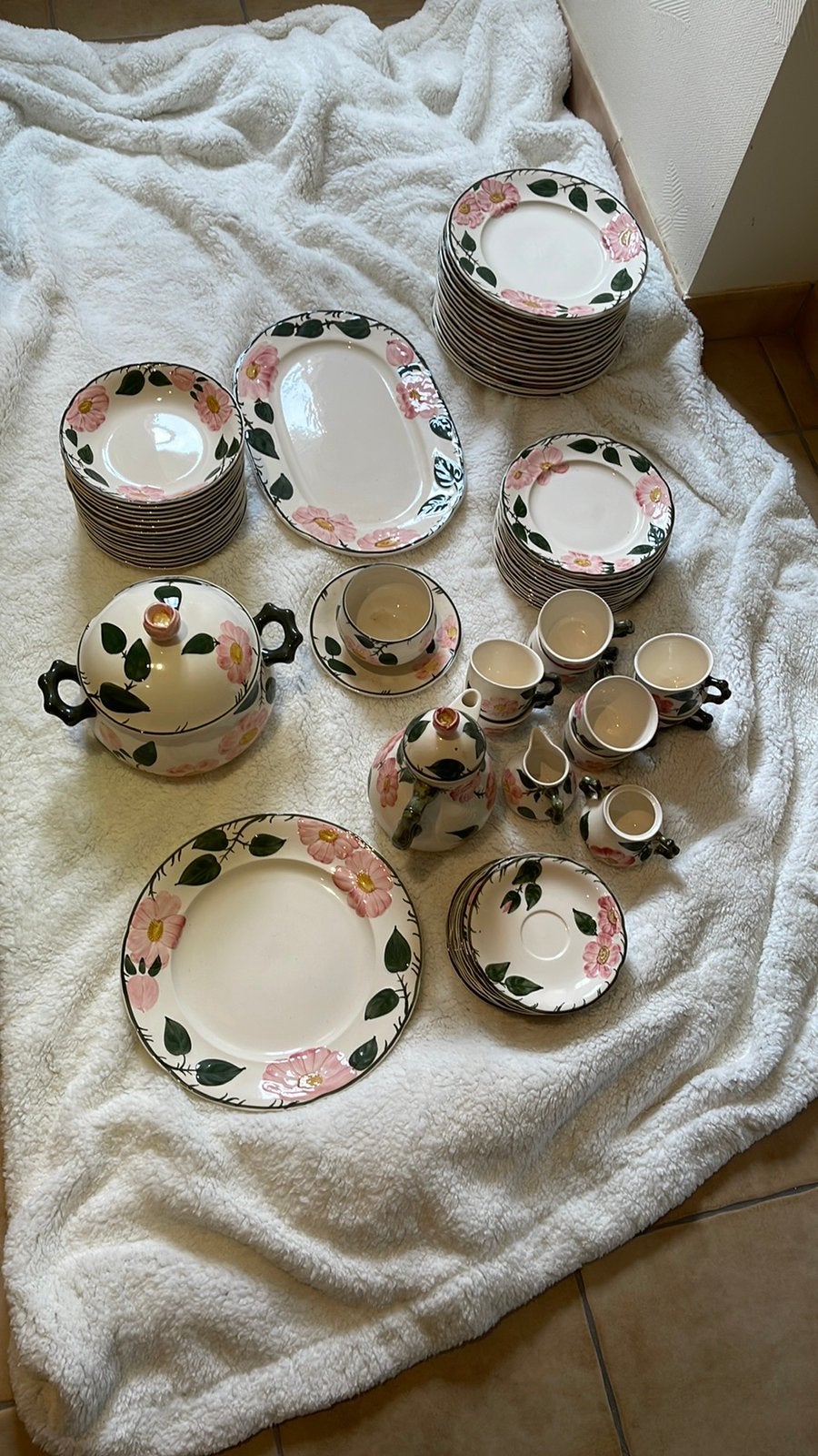 8 delig koffieservice, Antiek en Kunst, Antiek | Porselein, Ophalen
