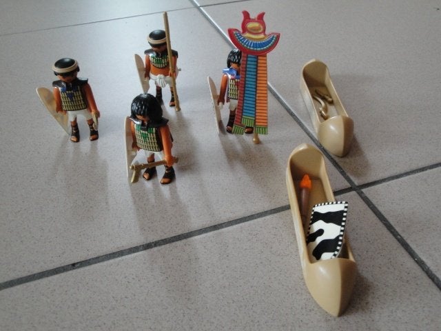 Playmobil Egypte - soldats, Enlèvement ou Envoi, Utilisé