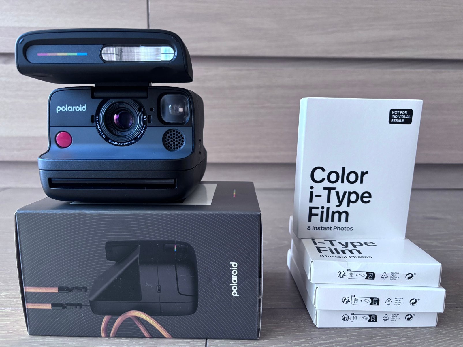 Polaroid Flip + film, Audio, Tv en Foto, Ophalen of Verzenden, Zo goed als nieuw, Polaroid, Polaroid
