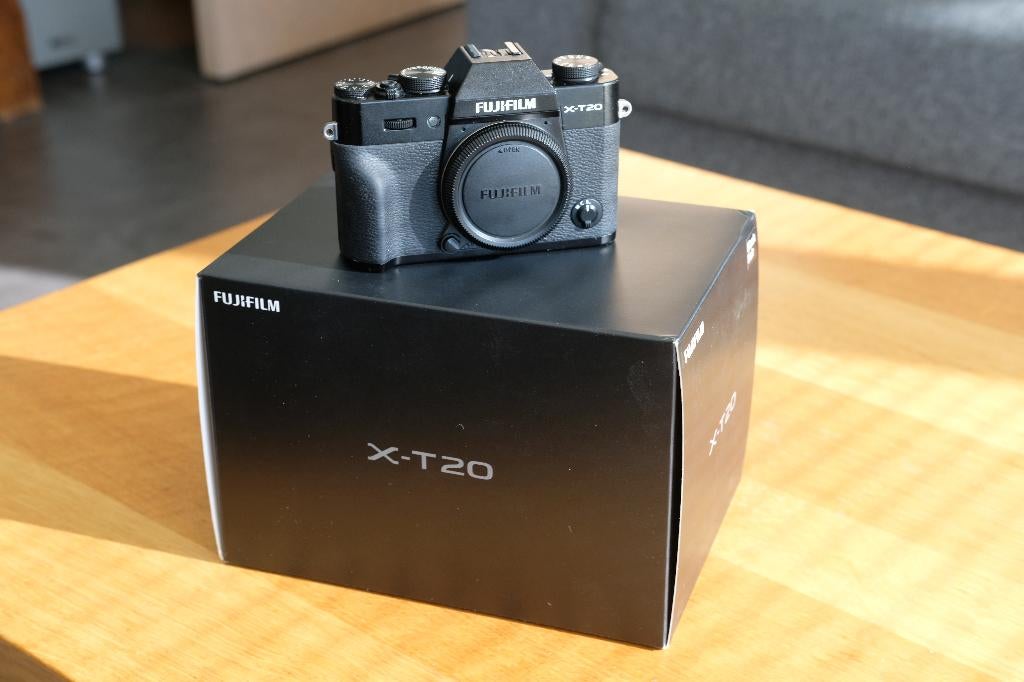 Fujifilm X-T20 zwarte behuizing, Ophalen, Compact, Zo goed als nieuw, Overige Merken