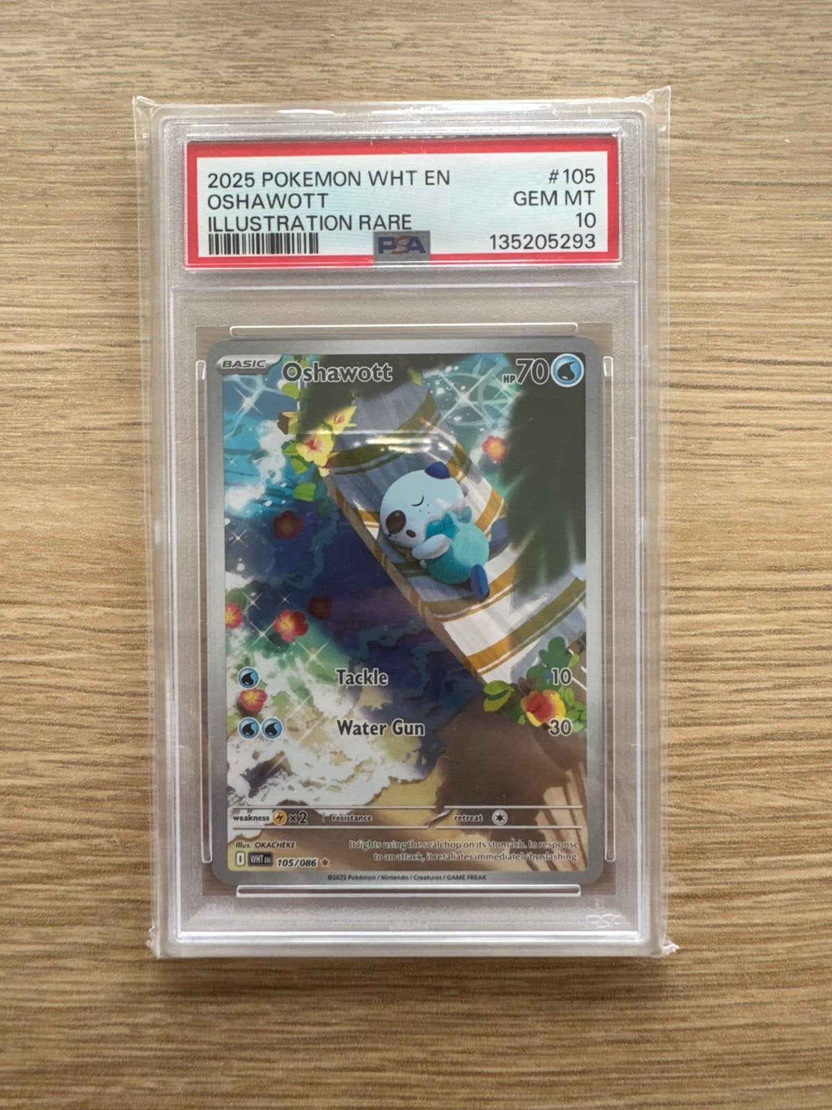 Oshawott #105 PSA 10, Hobby & Loisirs créatifs, Jeux de cartes à collectionner | Yu-gi-Oh!, Enlèvement, Comme neuf