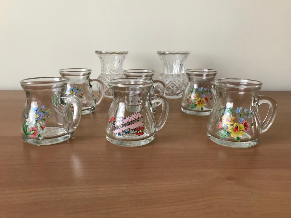 Petits verres à alcool vintage ., Collections, Verres & Petits Verres, Enlèvement, Neuf