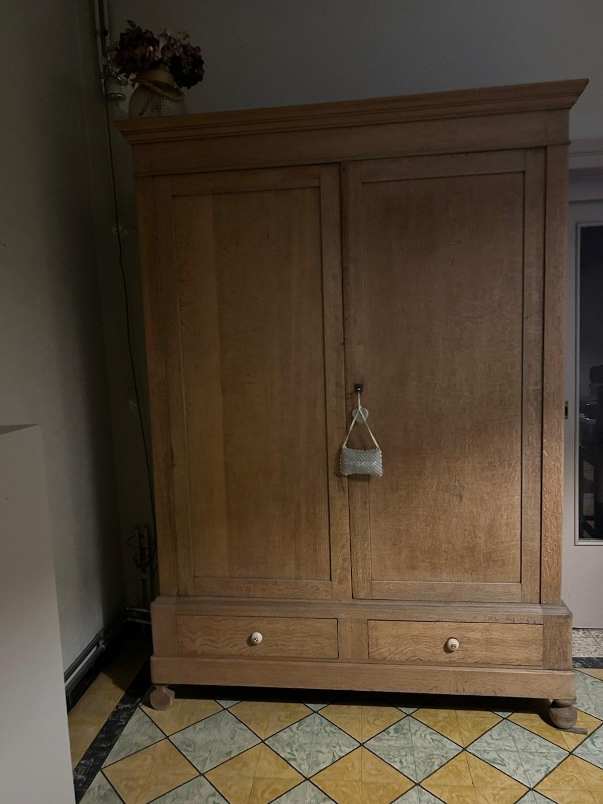 antiek kleerkast volhoud, Antiek en Kunst, Ophalen