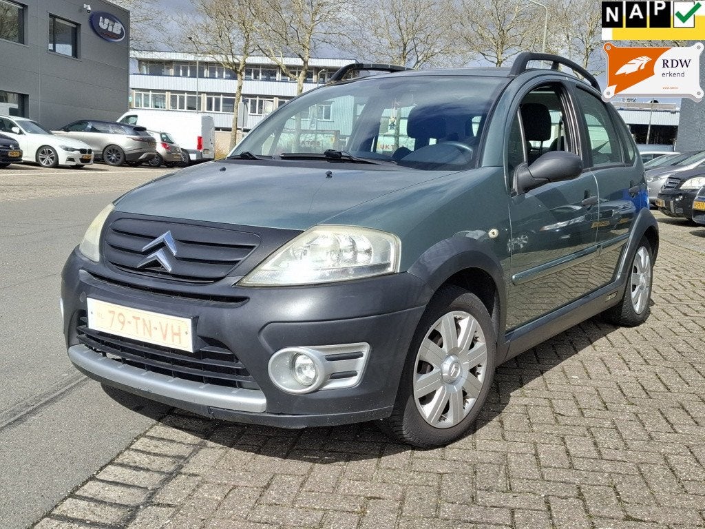 Citroën C3 1.4i-16V X-TR EXPORTKENTEKEN! Pano/Airco, Citroën, Boîte manuelle, Vert, 1360 cm³