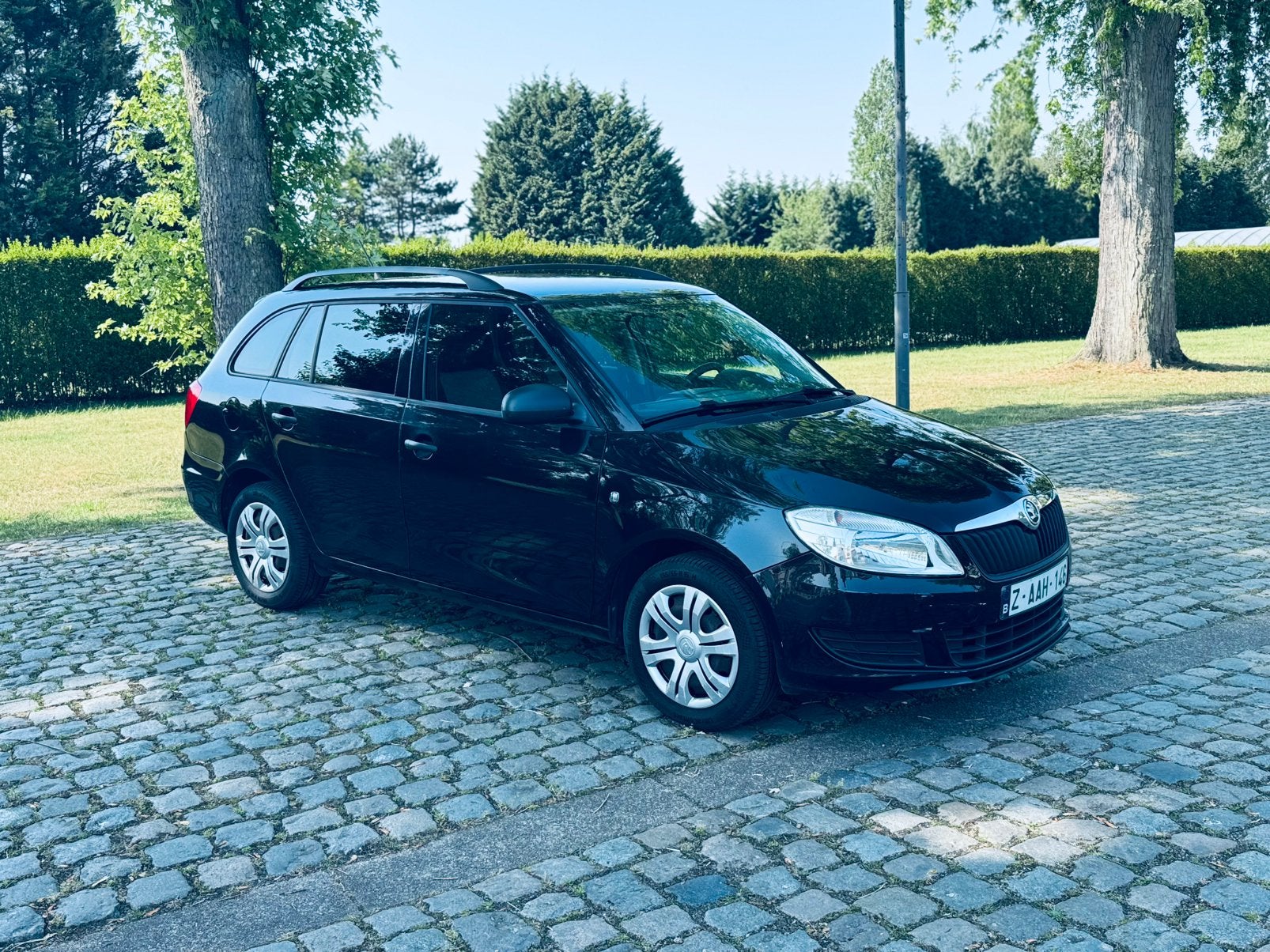 Skoda Fabia 2014bj 1.2 Benzine 1ste Eigenaar, Euro 5, Zwart, Bedrijf, Fabia
