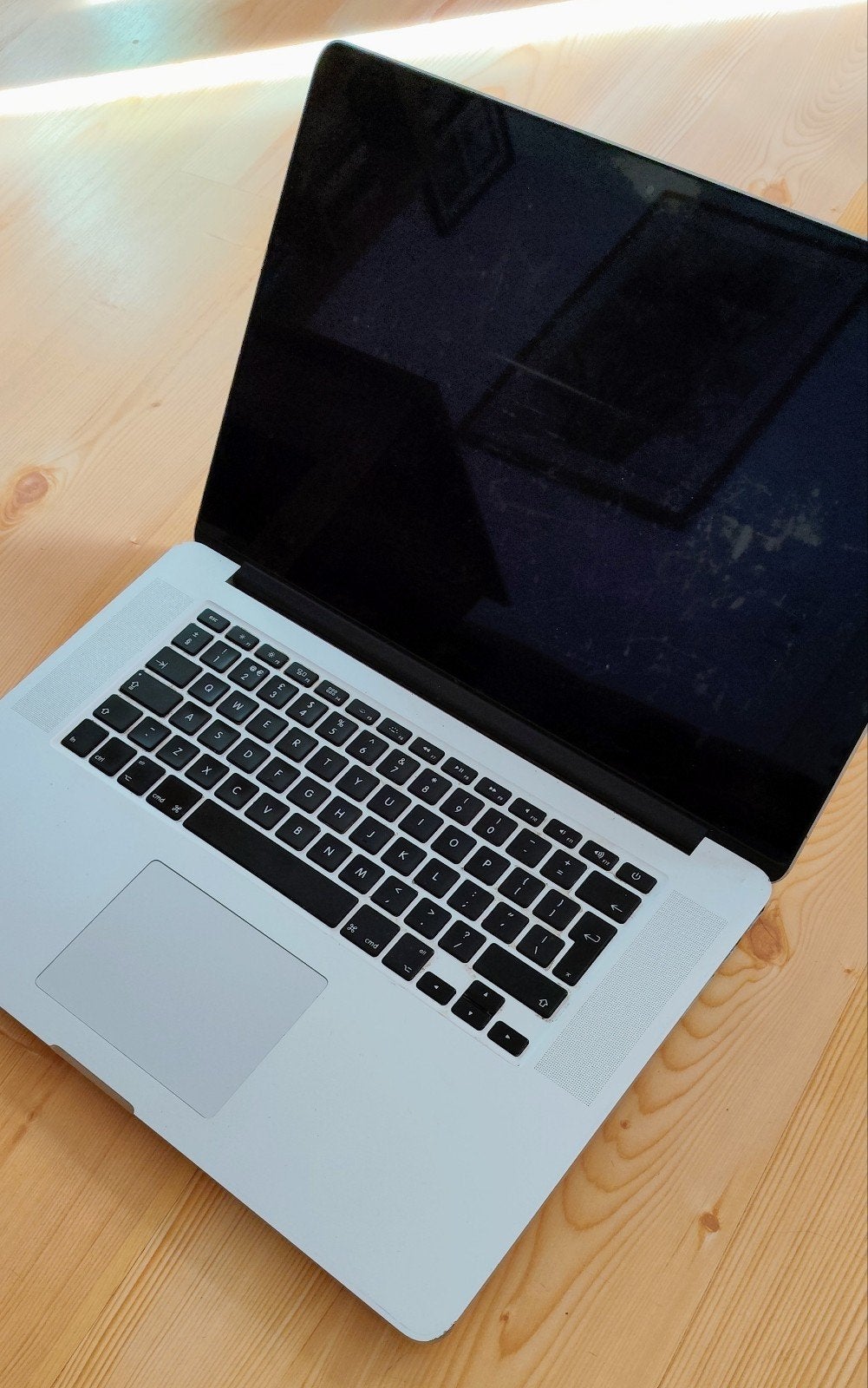 MacBook Pro 2012 15" Retina 2.3/8/251 QWERTY - replace batt!, MacBook Pro, 256 GB, Qwerty, 8 GB