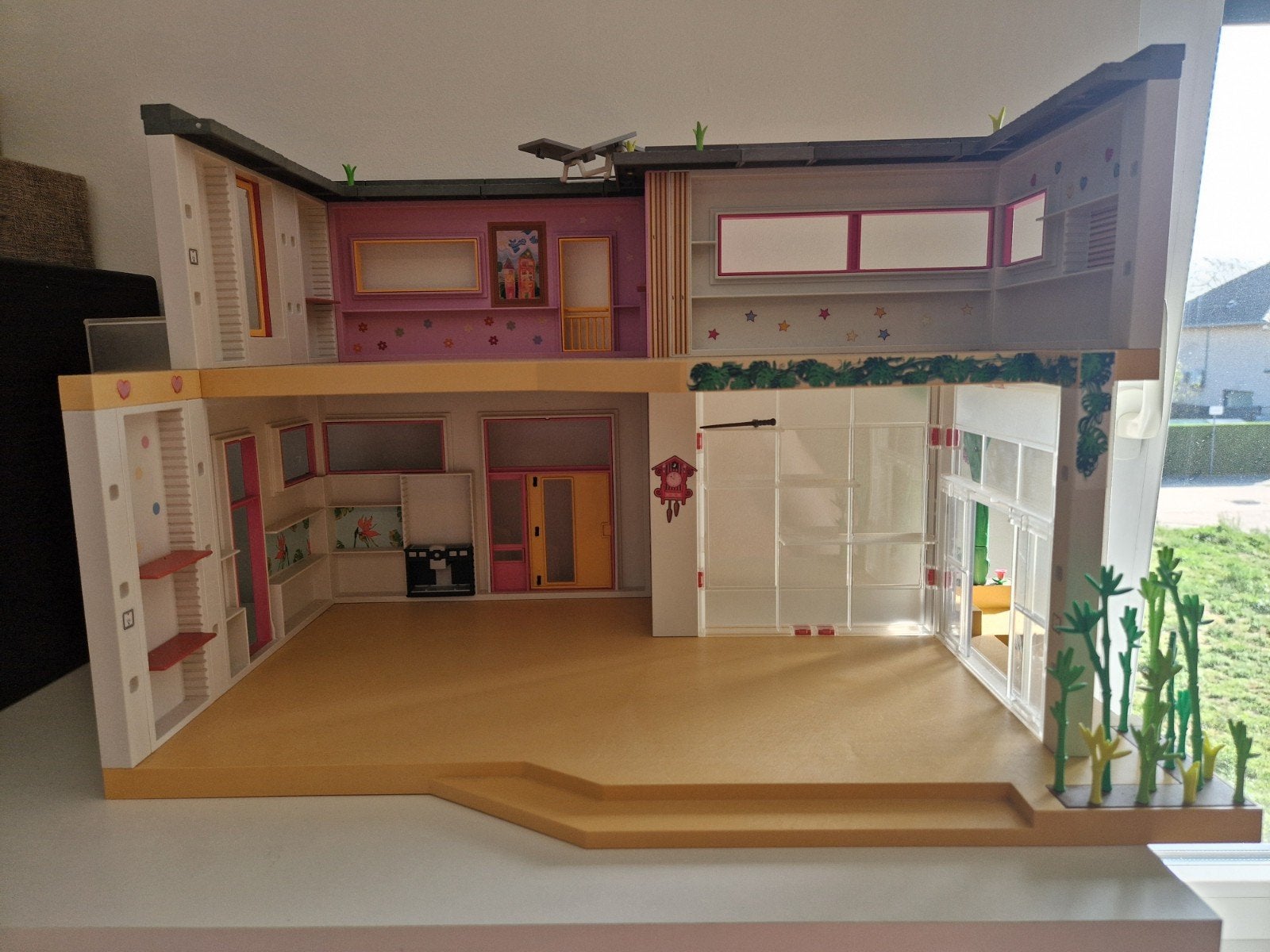 dollhouse Playmobil met meubels, Ophalen, Gebouw, Complete set, Zo goed als nieuw