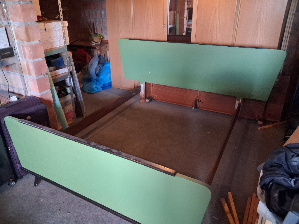 Slaapkamerset retro, Ophalen, Gebruikt, Twijfelaar, Vintage