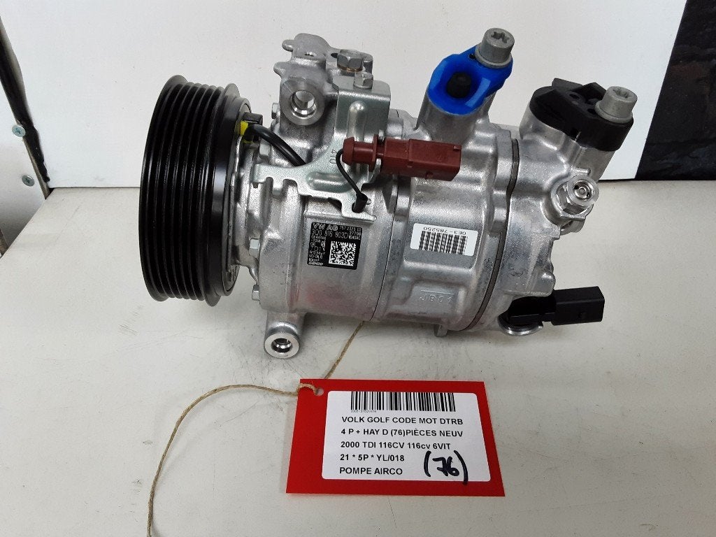 COMPRESSEUR CLIMATISATION Golf VIII (CD1) (3Q0816803D), Volkswagen, Volkswagen AG, Utilisé, Kundenbetreuung@volkswagen.de