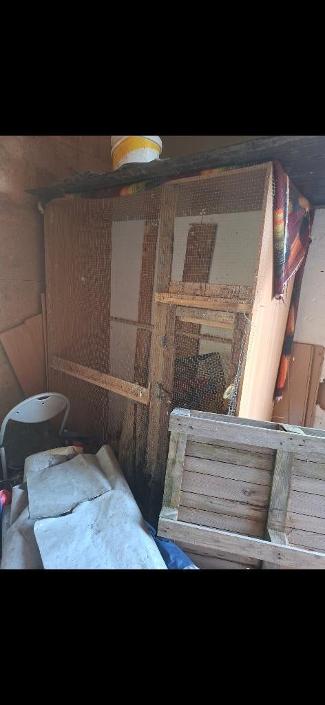 Volière, Tuin en Terras, Ophalen, Gebruikt