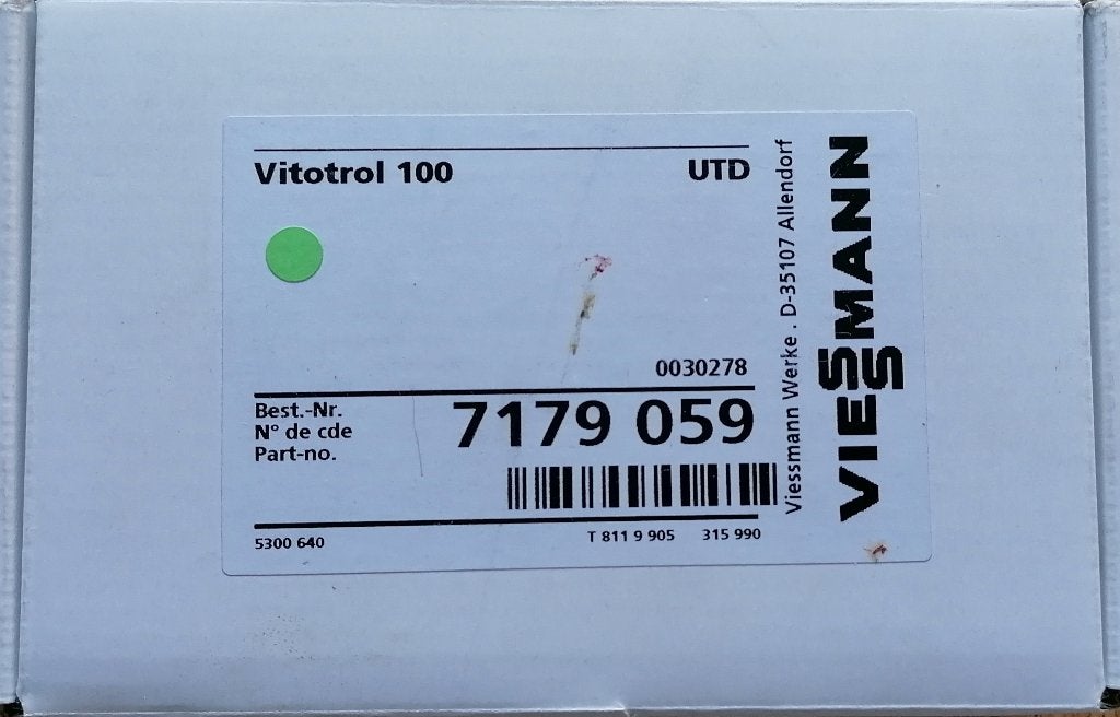 Kamerthermostaat VIESSMANN, Doe-het-zelf en Bouw, Ophalen, Nieuw