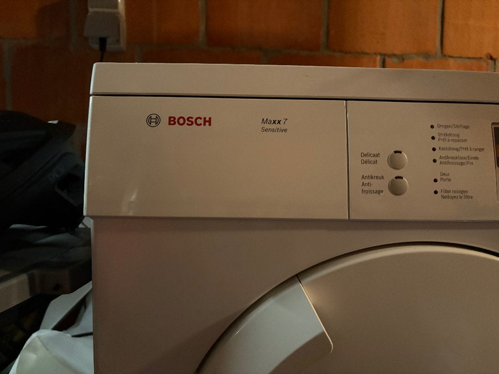 Droogkast Bosch, Ophalen, 6 tot 8 kg, Gebruikt, Luchtafvoer