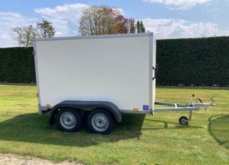 Gesloten aanhangwagen, Autos : Divers, Remorques, Comme neuf, Enlèvement