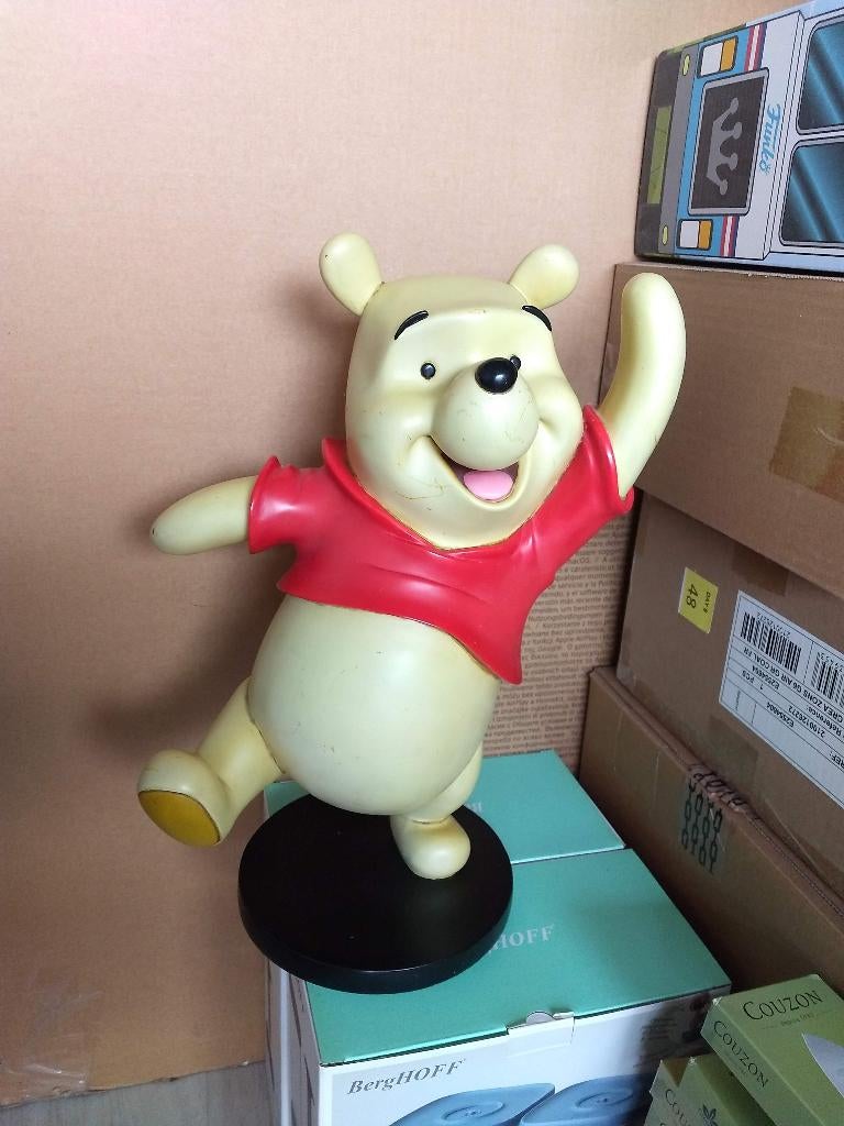 Grande figurine Disney Winnie l'ourson Pooh, Collections, Enlèvement ou Envoi, Utilisé