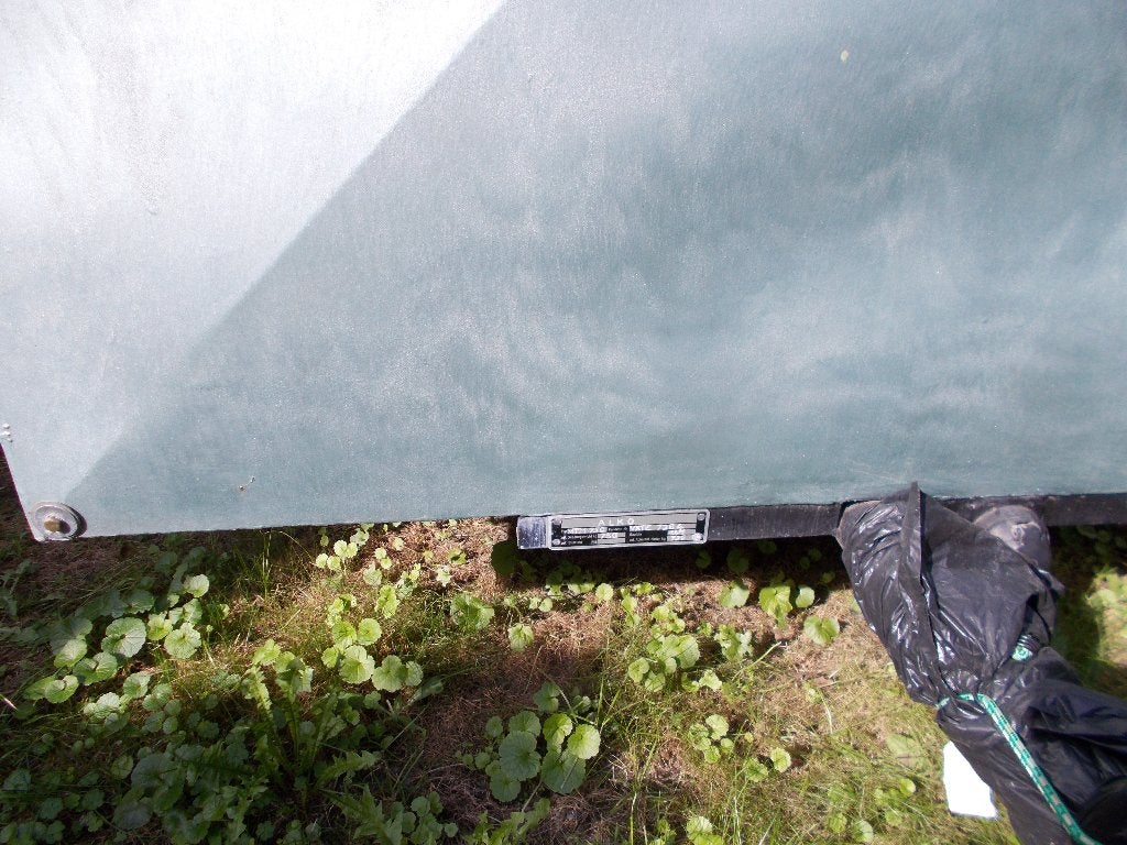 Gesloten aanhanger  ( - 750 Kg ), Ophalen