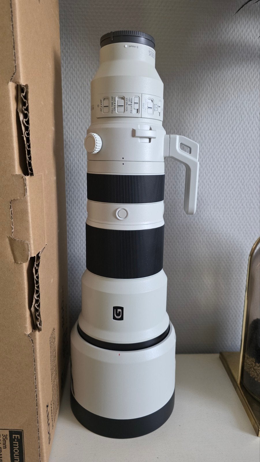 Sony FE 400-800mm F6.3-8 G OSS, Enlèvement, Sony