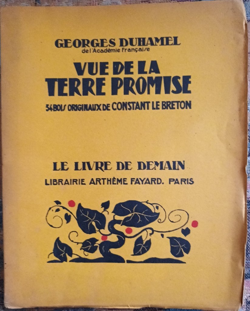 Vue de la Terre Promise  Duhamel Georges 1949, Enlèvement ou Envoi