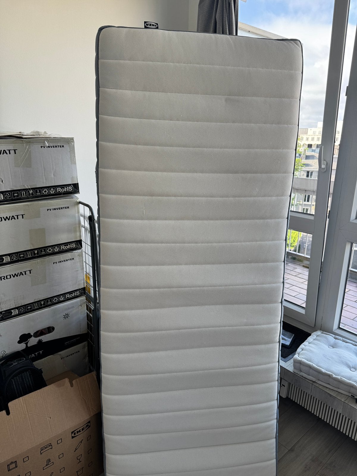 Matelas  à ressort ensachés ferme 80 x 200, Matelas, 200 cm, Une personne, Comme neuf