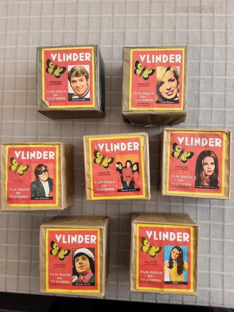Luciferpakken Vlinder, Ophalen of Verzenden