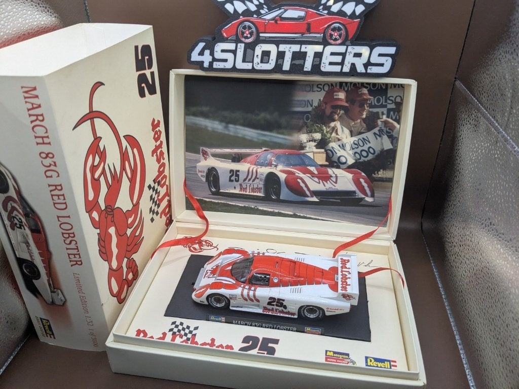 Revell Monogram Ford March 83G #25 Red Lobster, Ophalen, Gebruikt, Motor, Revell